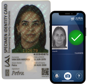 LCI UV Tactile and JURA Smart IPI phygital security feature